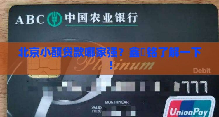 北京鑫璟铭小额贷款