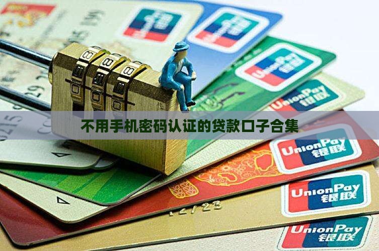 不用手机密码认证的贷款