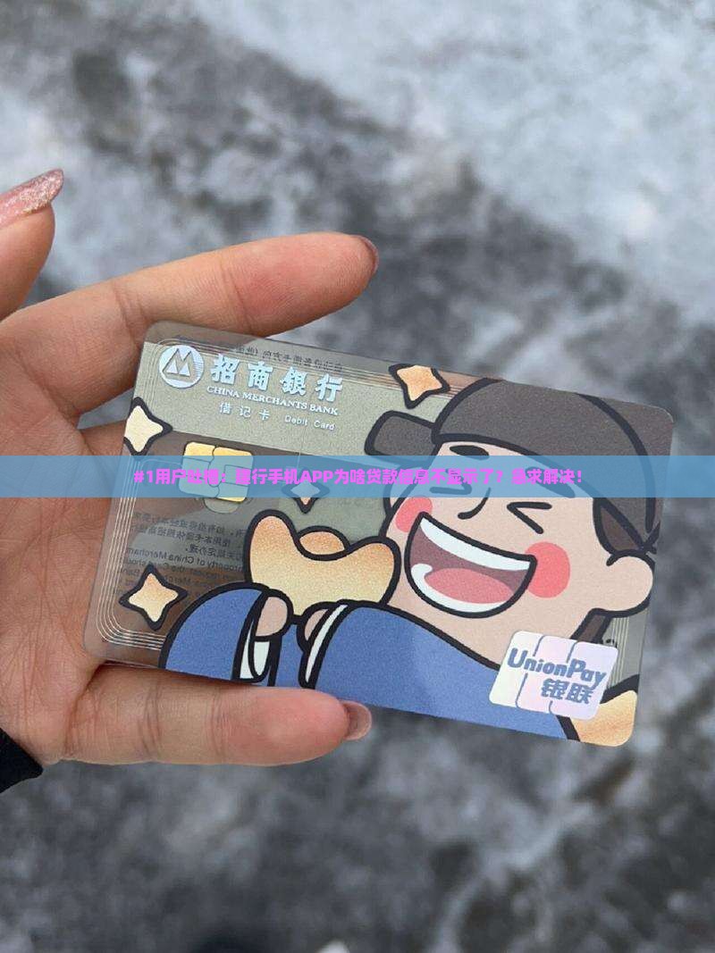 建行手机APP贷款信息无显示