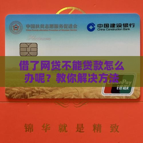 借了网贷不能贷款怎么办