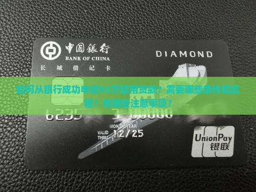 从银行信用贷款50万