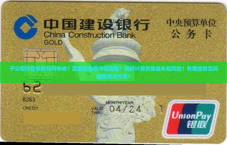 子公司项目贷款