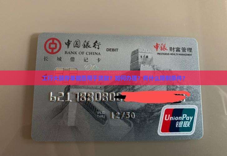 工行大额存单能贷款吗
