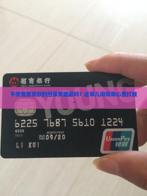平安普惠贷款的担保费可以退吗