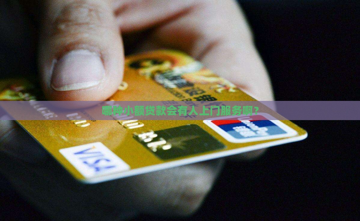 什么小额贷款会上门