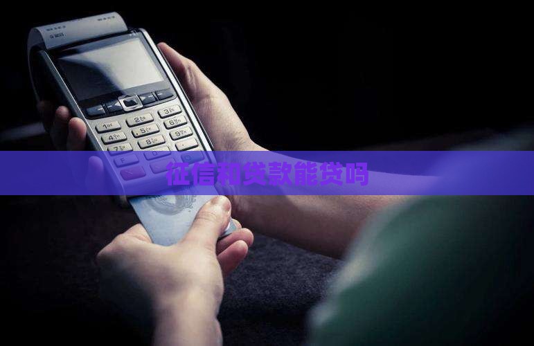 征信和银行流水能贷款吗