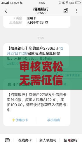 不审核不上征信的贷款吗