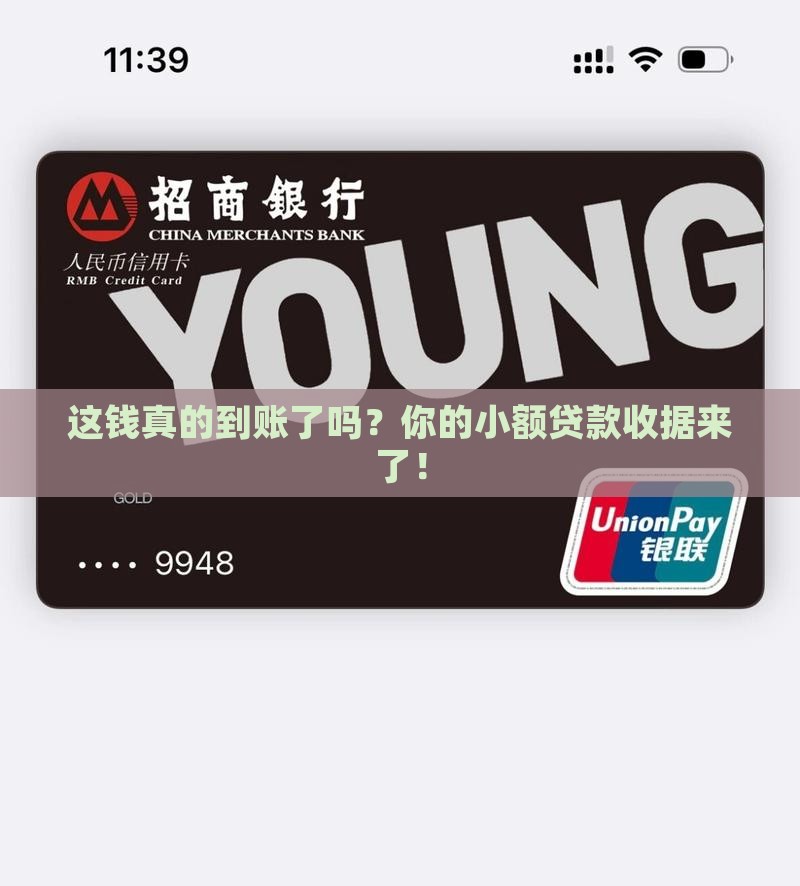 小额贷款收据
