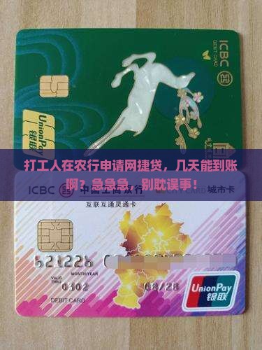 农行网捷贷贷款快吗