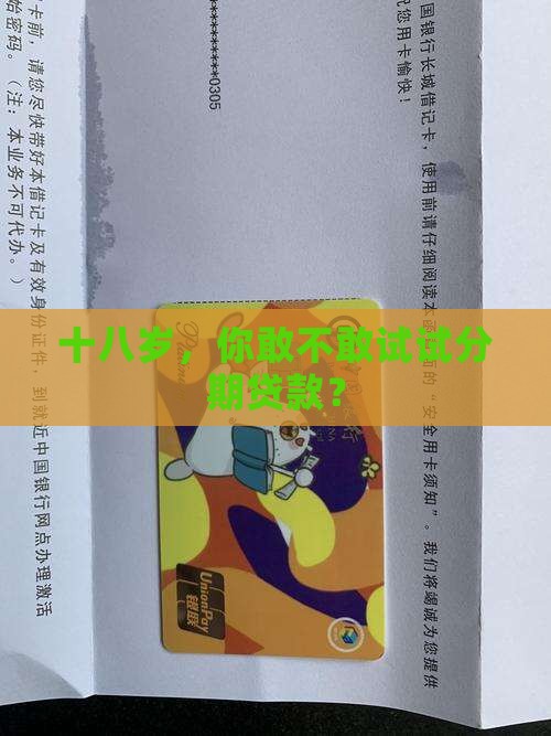 分期贷款平台十八岁