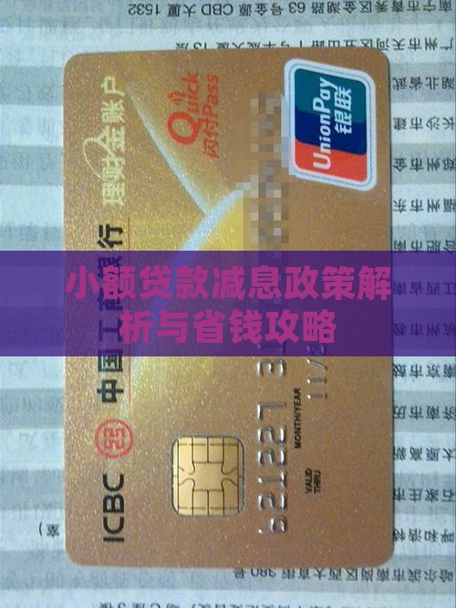 小额贷款减息政策