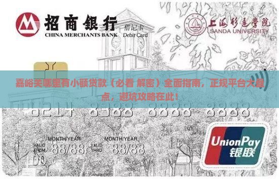 嘉峪关哪里有小额贷款