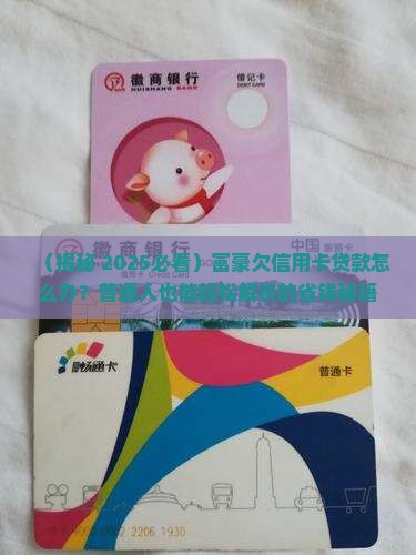 信用卡贷款成富豪怎么办