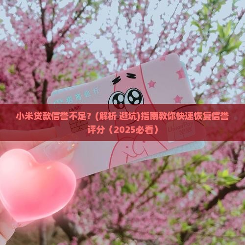 小米贷款信誉不足