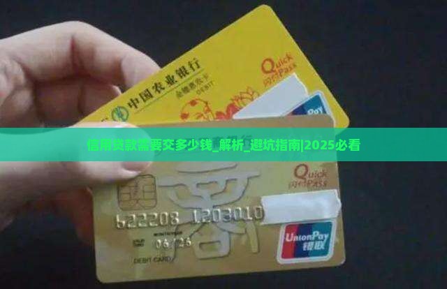 信用贷款需要交多少钱