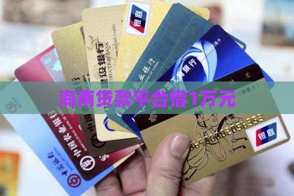 海南贷款平台借1万元