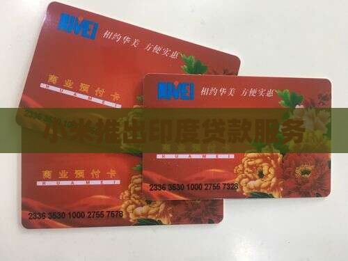小米向印度网络贷款业务