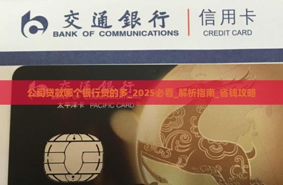 公司贷款哪个银行贷的多