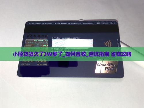 小额贷款欠了3W多了