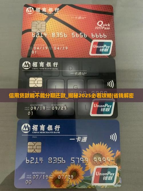 信用贷款能不能分期还款