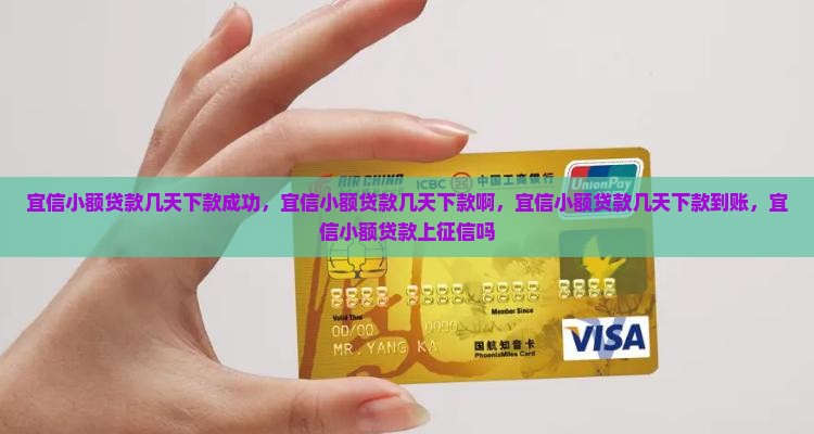 宜信小额贷款几天下款