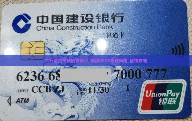 六万首付贷款能贷多少