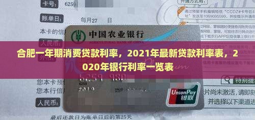 合肥一年期消费贷款利率