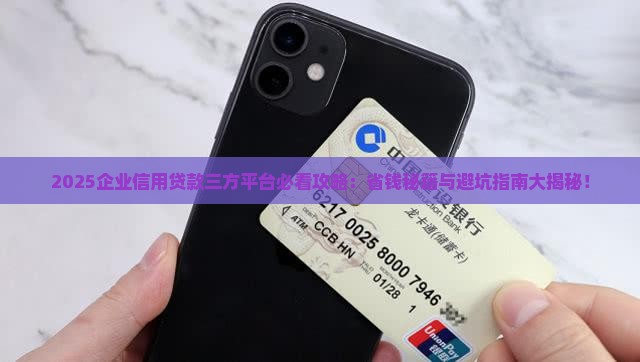 企业信用贷款三方平台