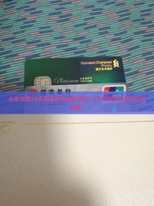 小米贷款30天免息券