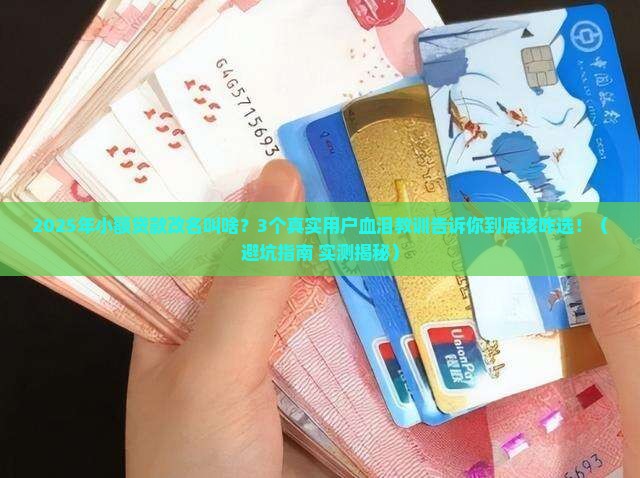 小额贷款现在叫什么