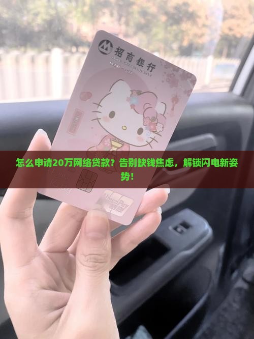 怎么申请20万网络贷款