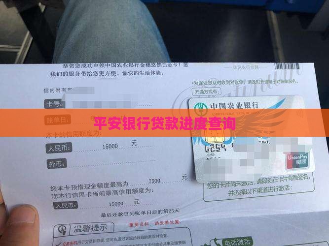 平安口袋银行查贷款进度