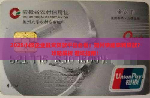 小微企业融资贷款平台