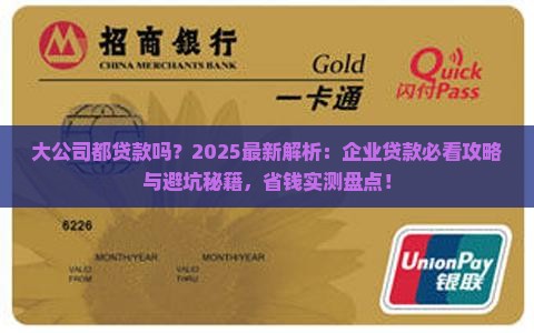 大公司都贷款吗