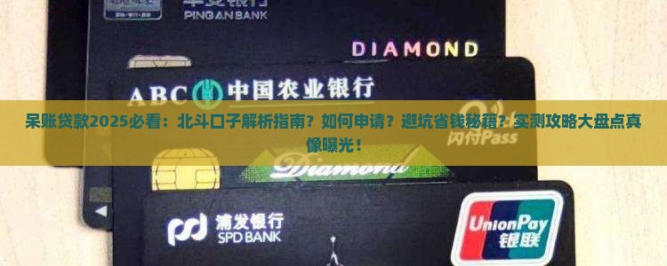 呆账可以贷款的口子北斗