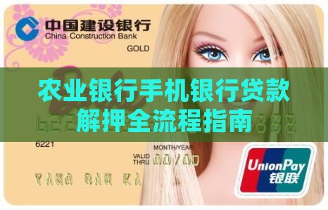 农业银行手机银行贷款解押全流程指南
