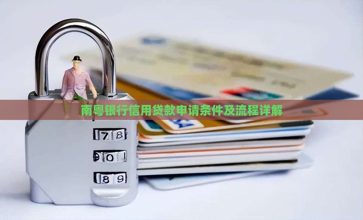 南粤银行信用贷款申请条件及流程详解