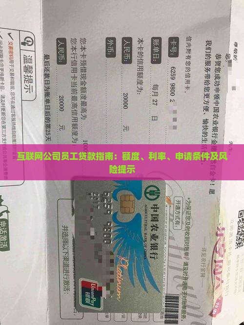 互联网公司员工贷款指南：额度、利率、申请条件及风险提示