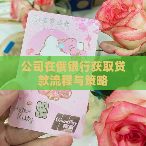 公司在俄银行获取贷款流程与策略