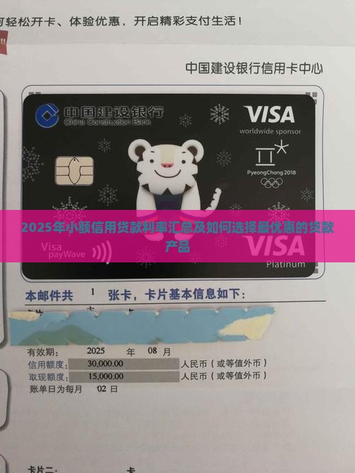 2025年小额信用贷款利率汇总及如何选择最优惠的贷款产品