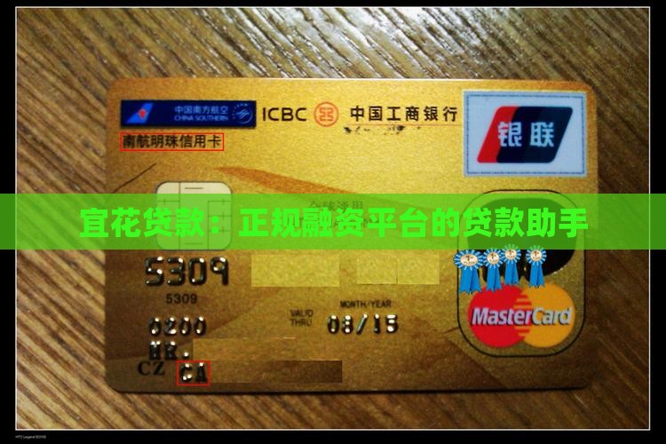 宜花贷款：正规融资平台的贷款助手