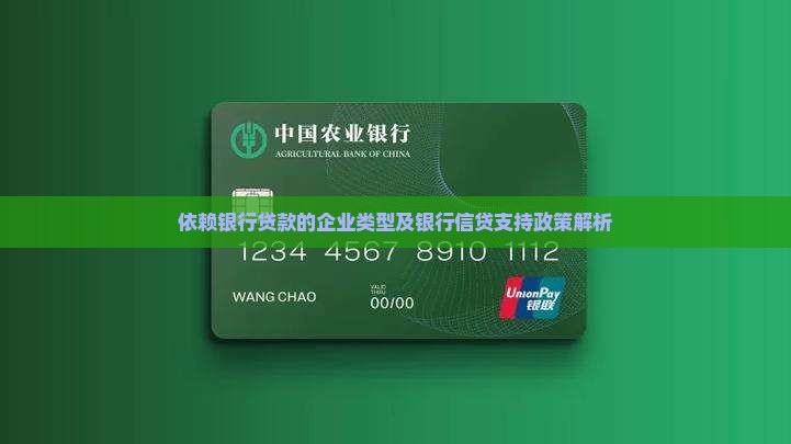 依赖银行贷款的企业类型及银行信贷支持政策解析