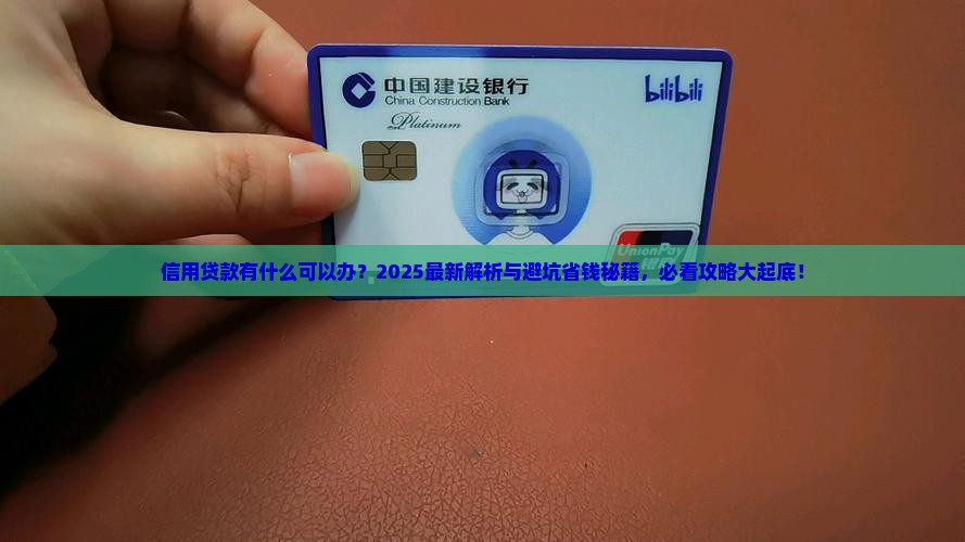 信用贷款有什么可以办