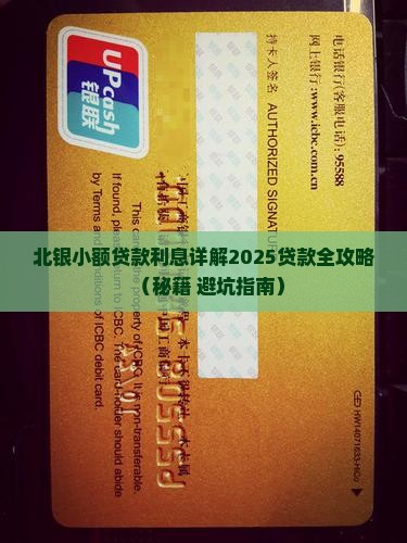 北银小额贷款