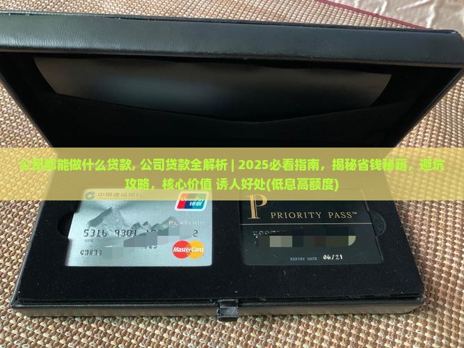 公司都能做什么贷款