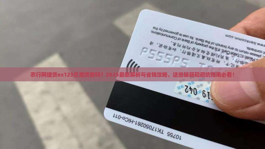 农行网捷贷es123还能贷款吗