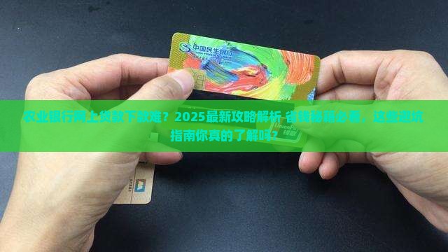 农业银行网上贷款下