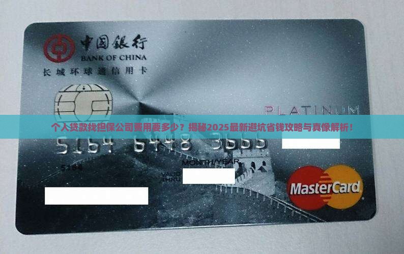 个人贷款找担保公司费用