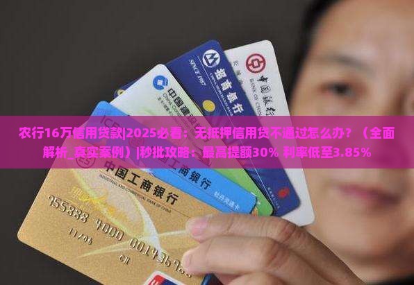 农行16万信用贷款