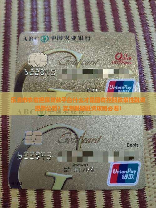 农信担保贷款平台是什么